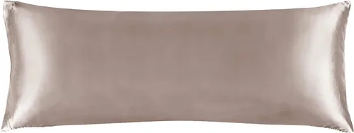 Vista 131 de BEDELITE Funda de almohada de satén para cabello y piel, súper suave y refrescante similar a las fundas de almohada de seda, paquete de 2 con cierre