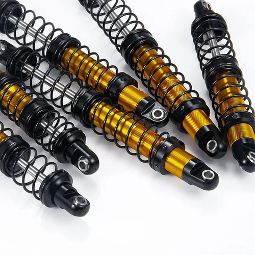 Vista 3 de Que-T 4 piezas de aleación de aluminio RC Amortiguador para Axial Scx10 90046 D90 Trx4 Wraith 1/10 Crawler Car (2.756 in)