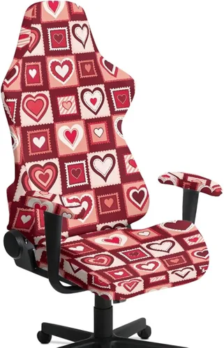 Vista 26 de Suobstales Aztec Leopard American Tribal Pattern Gaming Chair Cover Stretch Slipcover with Armrest Covers, Washable Elastic Protector Universal