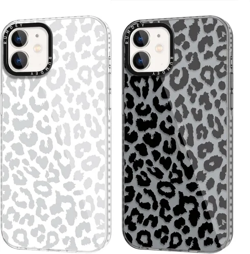 Vista 11 de Paquete de 2 Fundas con Estampado de Chiita para Apple iPhone 7/8/iPhone SE 2020/2022, de 4.7 Pulgadas, Funda Transparente Linda Coquette