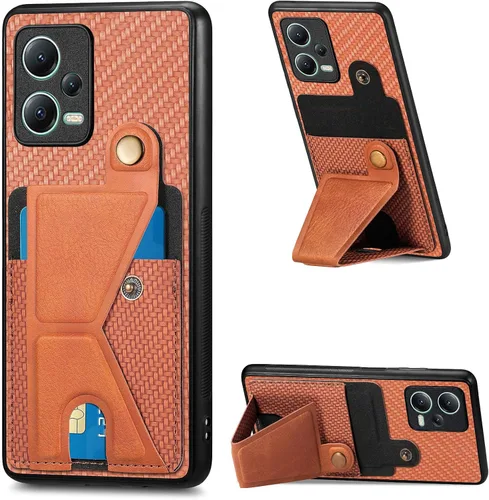 Vista 69 de Funda para Oppo K10x / OnePlus Nord CE 2 Lite 5G Funda para Realme 9 5G / 9 Pro / Q5 / V25 Funda de piel sintética con ranuras para tarjetas