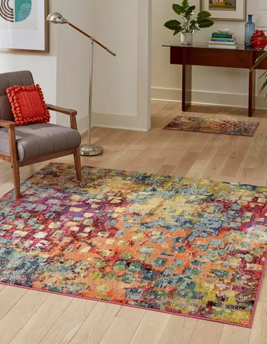 Vista 12 de Rugs.com Sevilla Collection - Alfombra mediana de 2 x 3 pies, perfecta para entradas, cocinas, rincones de desayuno, piezas de acento