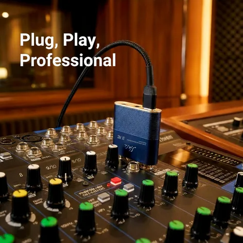 Vista 6 de Slash Receptor de audio Bluetooth LDAC de 5 LDAC: adaptativo aptX, aptX HD, AAC, 0.138 in, salida RCA, DAC de alta resolución, amplificador