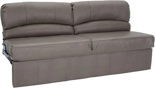 Vista 7 de RecPro Charles RV - Sofá Jackknife Sofá biplaza Sofá cama Opciones de longitud 62, 68, 72 pulgadas (62 pulgadas, castaño)