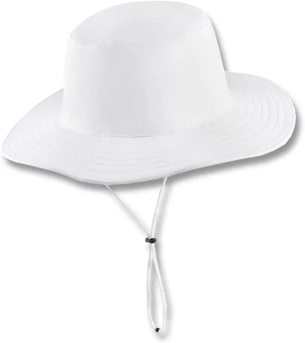 Vista 2 de Nike Dri-FIT - Sombrero de pescador de golf con rayos UV, color blanconegro, talla LXL, BlancoNegro