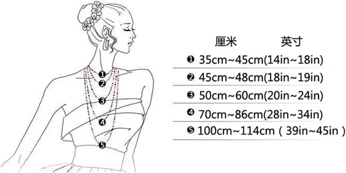 Vista 7 de Collar de oro para mujer, collar de marinero plano, chapado en oro de 18 quilates, collar de cadena de eslabones para hombre, 19.7in 23.6in