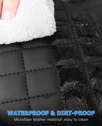 Vista 3 de INTGET Funda para consola central Volkswagen/VW Atlas 2025 2024, funda de cojín para reposabrazos, cubierta de consola central, protector de tapa