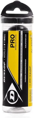 Vista 5 de Dunlop Sports Pro XX Squash Ball - 3-Ball Tube