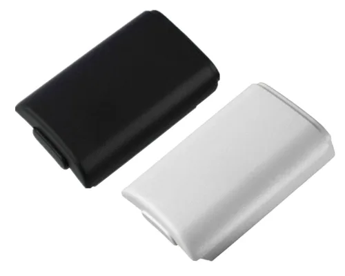 Vista 2 de Yueton - Juego de 2 carcasas de repuesto para mando Xbox 360 color blanco y negro