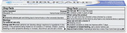Vista 7 de Globe Dibucaine Ungüento para tratamiento de hemorroides al 1% - Alivio rápido de entumecimiento de 1 onza, tratamiento para hemorroides de picazón