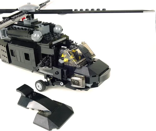 Vista 4 de Battle Brick Helicóptero de transporte del ejérc