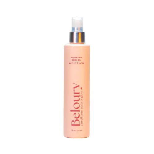 Velvet Glow - Aceite corporal hidratante de 7 fl oz para piel seca, natural, con aceite de argán, suero corporal, aceite para después de la ducha,