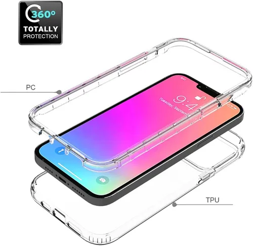 Vista 12 de Funda para iPod Touch 7, cristal transparente, no amarillea, resistente, suave, TPU de doble capa, resistente a prueba de golpes, funda transparente