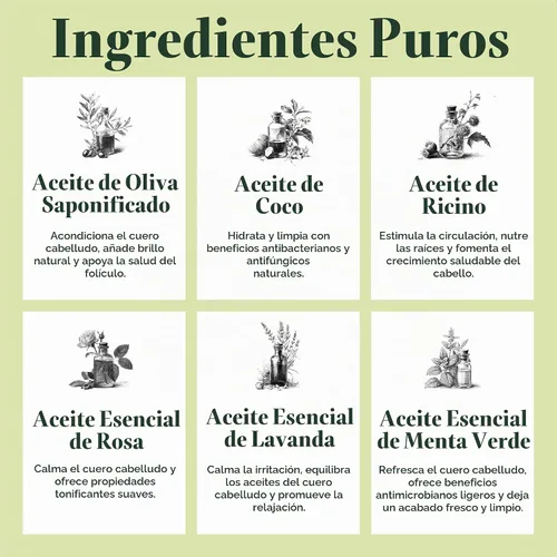 Vista 5 de J.R.LIGGETT'S - Barra de champú totalmente natural, apoya el cabello fuerte