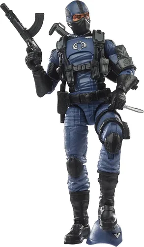 Vista 4 de G.I. Joe Figura de acción de oficial Cobra de la serie clasificada 37, juguete coleccionable de primera calidad con múltiples accesorios a escala