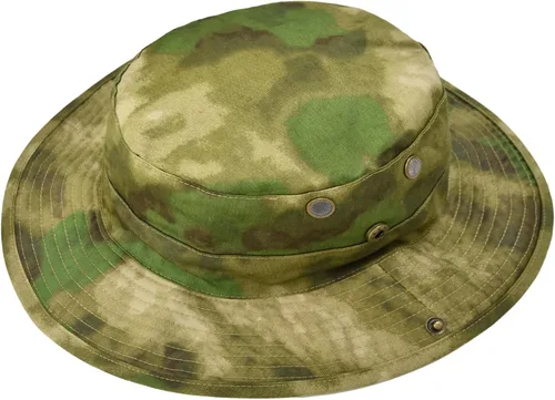 Vista 22 de Sombreros de sol para hombres y mujeres, sombrero de safari plegable caqui (1pack-khaki)