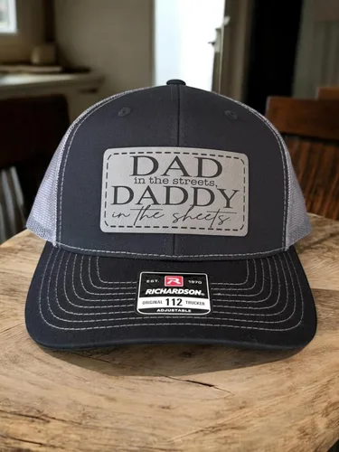 Vista 21 de BUBBLEHEAD - Gorro de tinta hecho a mano para papá en las calles, regalo de cumpleaños para padre nuevo