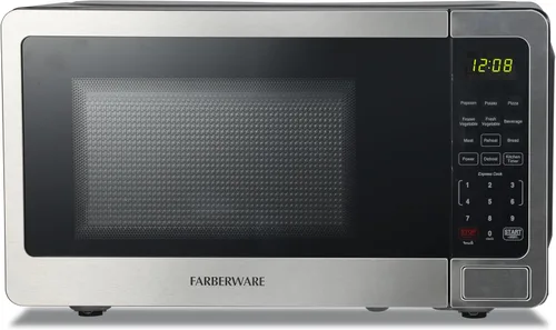 Vista 17 de Farberware Classic FMO07ABTWHA - Microondas (0.7 pies cúbicos, 700 W)