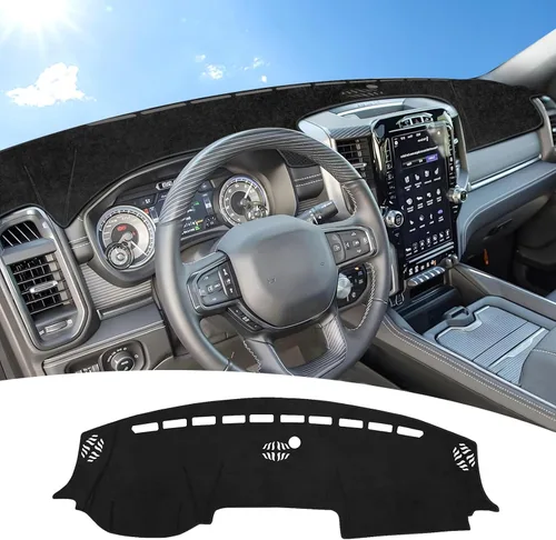 Vista 9 de MASHA - Funda para salpicadero para Tesla Model Y Juniper 2025-2026, almohadilla de salpicadero de franela compatible con el nuevo salpicadero