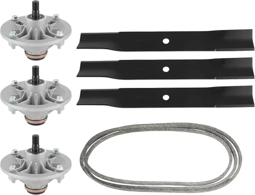 Vista 14 de SCITOO Kit de reconstrucción de cubierta, kit de reconstrucción de piezas de cubierta de cortacésped compatible con Toro 50 Timecutter SS5000 SS5035