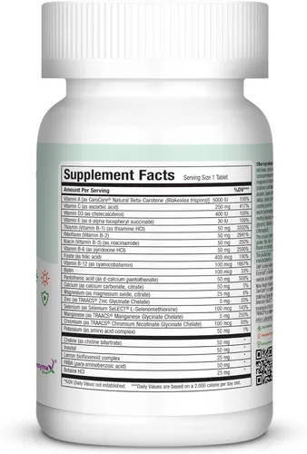 Vista 2 de MaxiVite - Sin hierro - One a Day Multi Vitamina, 90 tabletas - Sin gluten - Kosher