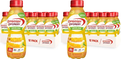 Vista 20 de Premier Protein Shake -24 Vitaminas y minerales / nutrientes para apoyar la salud inmune, las fresas, 138 fl oz