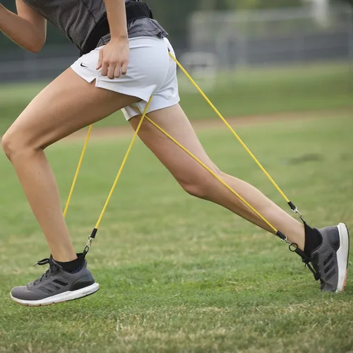 Vista 4 de WearBands 5-Level Resistance Bands Training System for Sports & Fitness Training