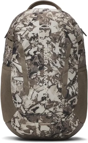 Vista 33 de Under Armour Mochila Hustle 6.0 unisex para adultos (002) Negro / Negro / Blanco
