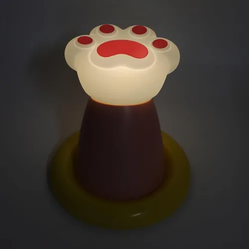 Vista 7 de Aramox Luz nocturna LED, luz de enfermería con control táctil de silicona nocturna, lámpara de noche regulable, sincronización