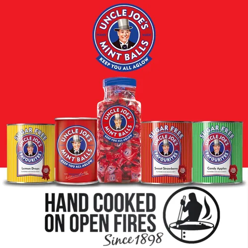 Vista 8 de Uncle Joe's Latas de bolas de menta 4.23 oz (paquete de 3)