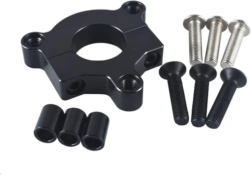 Vista 5 de sthus Engranaje CNC de 36 dientes con adaptador de 1.5" adecuado para bicicleta motorizada de 60 cc, 66 cc, 80 cc (Negro)