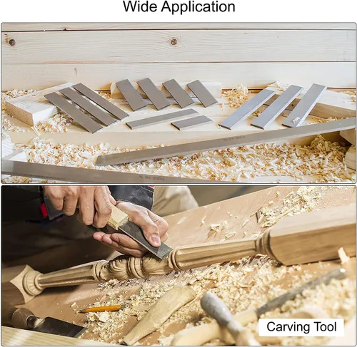 Vista 6 de Utoolmart Broca de herramienta de torno HSS 0.157 in x 0.157 in x 7.874 in Torno cuadrado Torno Herramienta de torneado en blanco de acero de alta