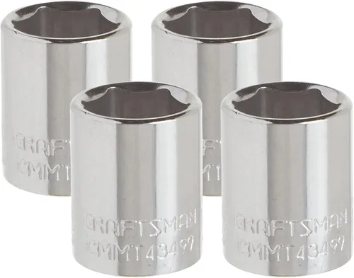 Vista 11 de Llave poco profunda CRAFTSMAN, SAE, accionamiento de 1/4 de pulgada, 1/2 de pulgada, 6 puntas (CMMT43499)