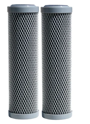 Watts Premier Paquete de 2 cartuchos Plex de alto flujo de 5 micras para sistemas de filtración WH-LD y bajo mostrador de toda la casa, reemplazo de