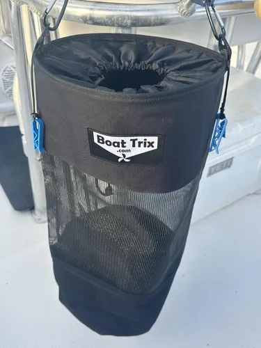 Vista 8 de Boat Trix - Bolsa de basura reutilizable, lavable, de malla y nailon y poliéster, varios tamaños y modelos (línea delgada, grande)