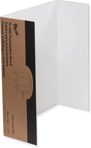 Vista 3 de Pacon Tableros de presentación, pared individual, blanco, 48 x 36 pulgadas, 4