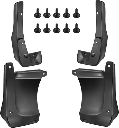 Vista 19 de BDFHYK Guardabarros Fáciles de Limpiar para Honda Civic 1996-2000, Protectores de Lodo Delanteros y Traseros Compatibles sin Guardabarros OEM, 4