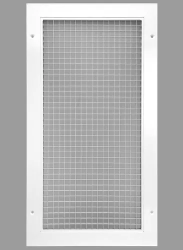 Vista 54 de HVAC Premium Rejilla de aire de retorno Eggcrate con núcleo cúbico de 6 x 6 pulgadas, aluminio a prueba de óxido, cubierta de conducto