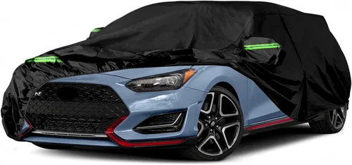 Vista 13 de Fundas impermeables para automóvil de repuesto para Hyundai Elantra 2006-2025, 6 capas para todo tipo de clima, ajuste personalizado, con puerta