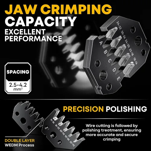 Vista 5 de Kit de herramienta de crimpado DxCRIMP Micro-Fit 3.0, 22 tipos de conectores de 2–20 pines con distancia entre ejes de 3.0mm, crimpador