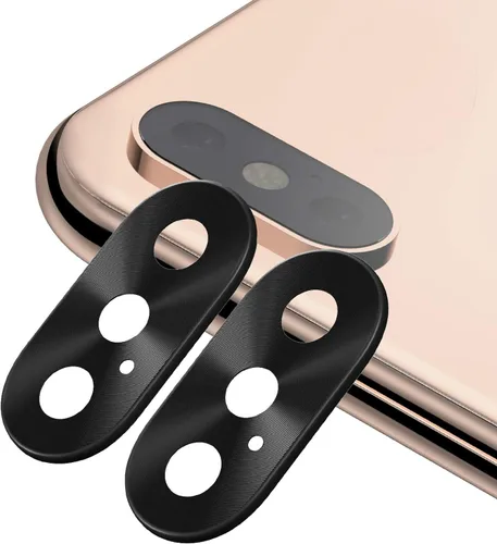 Vista 8 de Protector de lente de cámara para iPhone, [2 unidades] Funda protectora de aleación de aluminio premium para lente de cámara trasera
