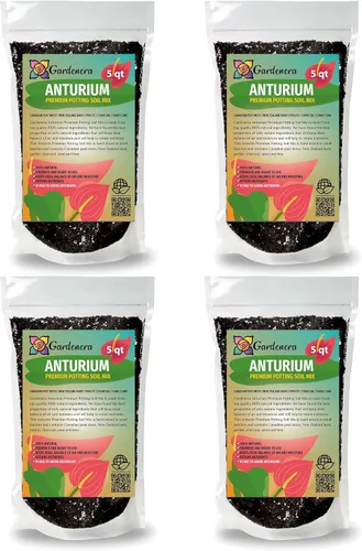 Vista 7 de Gardenera Tierra para macetas de anturio: garantiza la salud y el éxito de tus plantas - 1 cuarto de galón