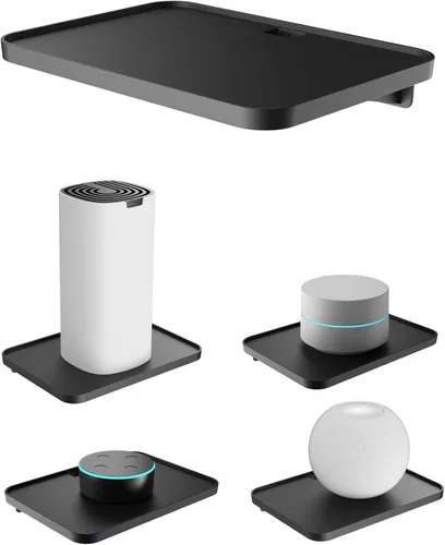 Universal Smart Speaker Soporte de Pared y Estante para Dispositivos Echo/Homepod mini/Sonos Compatible con Montaje de WiFi Google Adecuado para