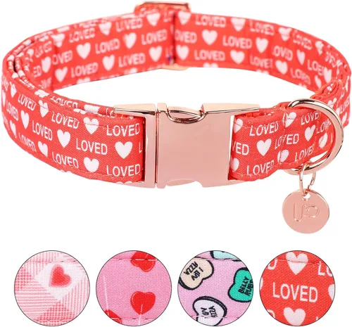 Vista 10 de Collar de algodón de verano con hebilla de metal, collar de regalo para niñas o niños pequeños, medianos y grandes, lindos collares duraderos