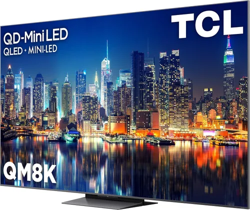Vista 15 de TCL Serie QM8K de 65 Pulgadas Mini LED QLED 4K HDR 65QM8K, modelo 2025 Pantalla Anti Reflejante de Ángulo Amplio de 120HZ-144HZ Smart Google