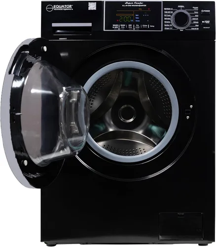 Vista 5 de Equator Lavadora Secadora Todo en Uno 4700 Sin Ventilación TOTALMENTE EMPOTRADA 0-SEPARACIÓN 1.62cf/15lbs 110V 1400RPM en Negro