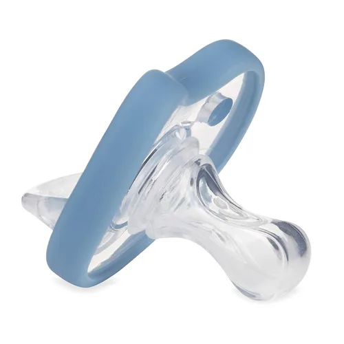 Vista 5 de Dr. Talbot's Soft-Flex - Chupetes de ortodoncia de 0 a 6 meses, azul/gris, 2 unidades (paquete de 1)