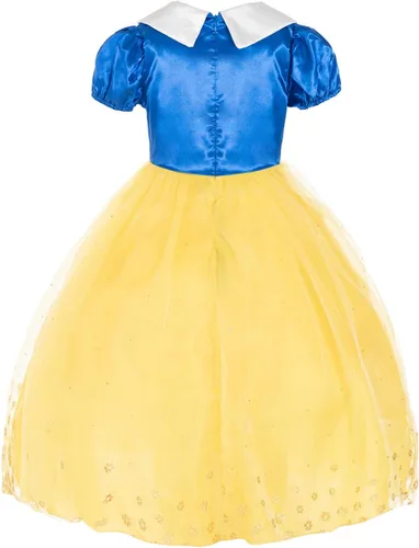 Vista 2 de Funna Disfraz de Vestido de Princesa para Niñas Pequeñas con Accesorios
