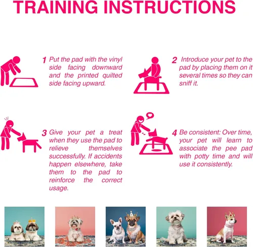 Vista 9 de PUPIBOO Almohadillas lavables para orina para perros y gatos - Almohadillas de entrenamiento para cachorros reutilizables súper absorbentes - 100%