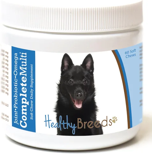 Vista 37 de Healthy Breeds Cavalier King Charles Spaniel - Multivitamínico todo en uno, completo con probióticos, glucosamina, condroitina y omegas, 60